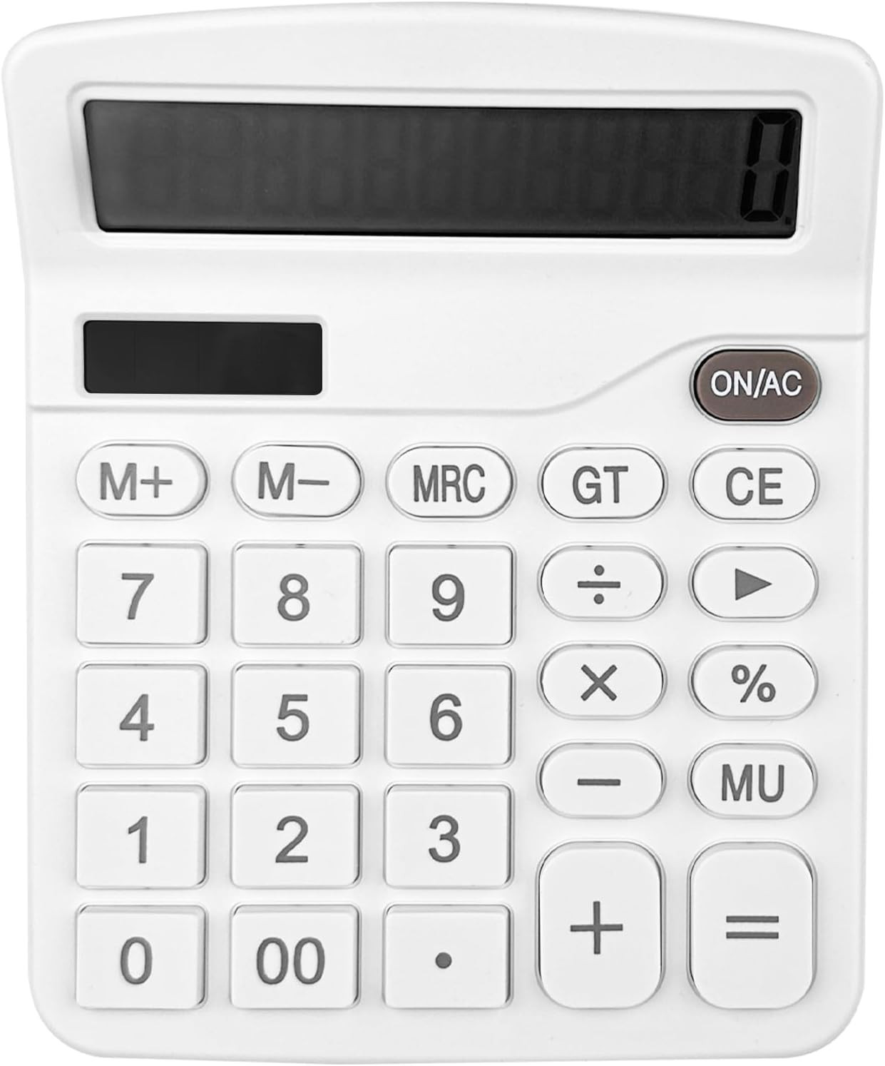 Smart Sphere Desktop Calculator 12 Digit Large Display, Dual Power, Big Keys – Office & School Table Calculator (Random Color)