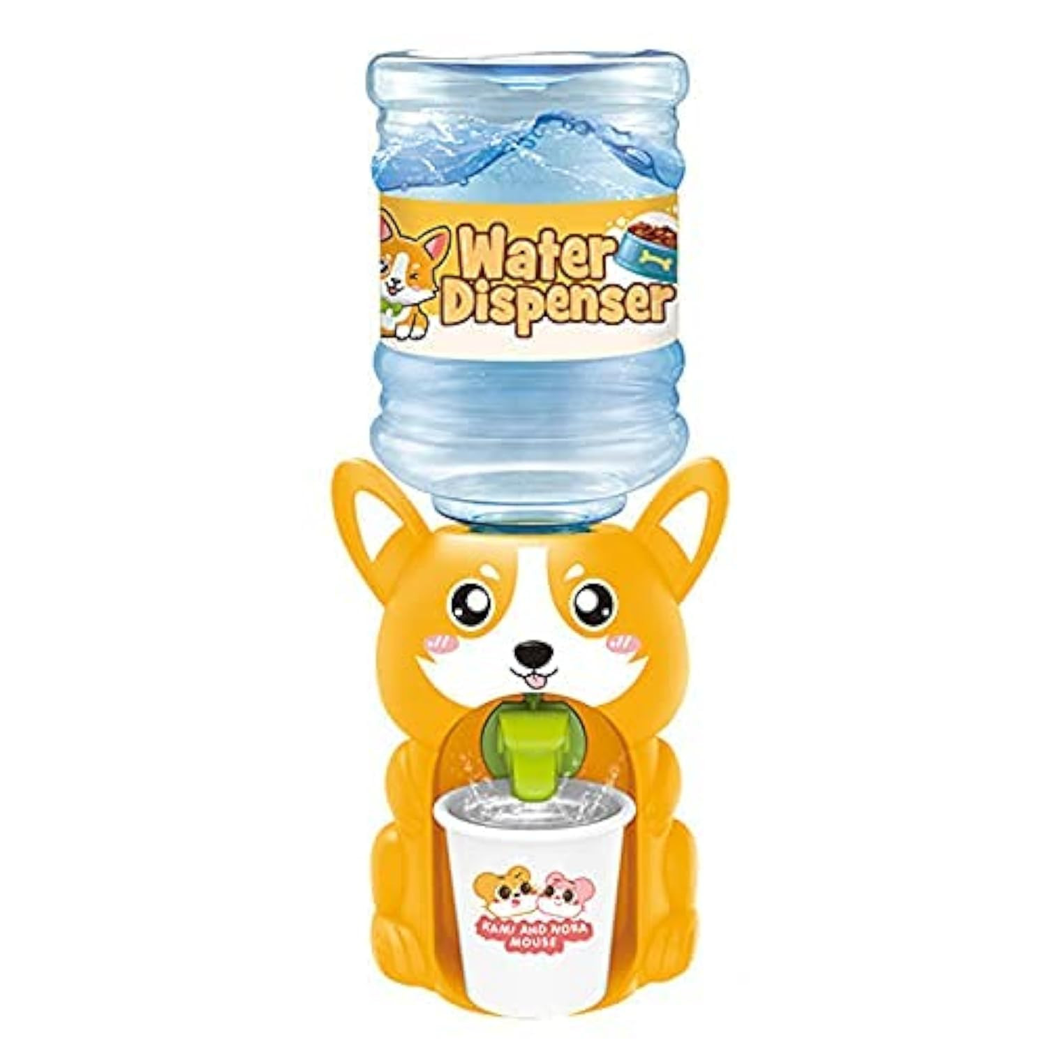 Smart Sphere Mini Water Dispenser for Kids – Portable Cartoon Animal Drinking Fountain (Surprise Design)